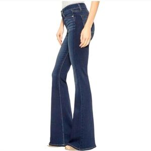 PAIGE Indigo Flare & High Rise Jeans